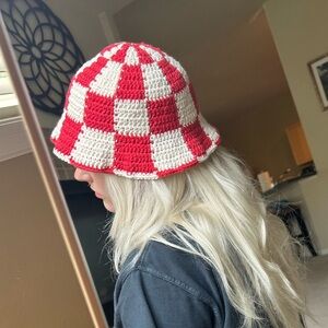 HANDMADE CROCHET BUCKET HAT🤍❤️